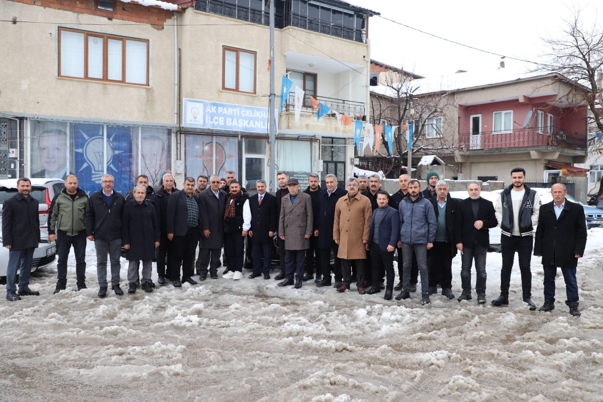 Başkan Alkayış, Çelikhan'da