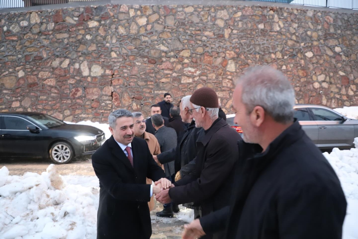 Başkan Alkayış, Çelikhan'da