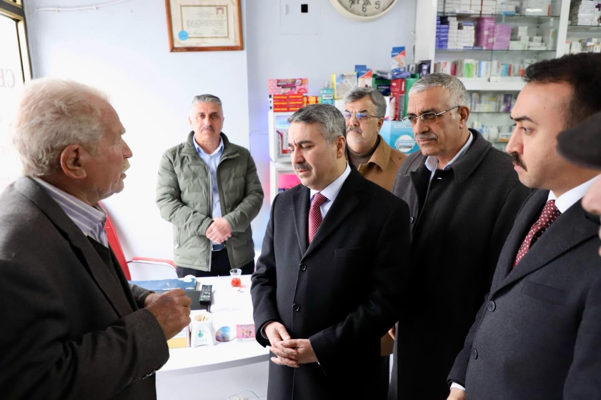 Başkan Alkayış, Çelikhan'da